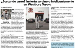 Publirreportaje de Toyota Westbury