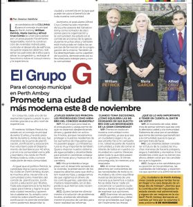 Artículo sobre políticos antes de la temporada electoral