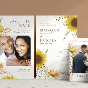 Crea invitaciones de boda preciosas