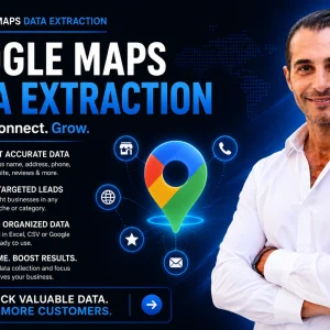 Extracción de datos de prospectos B2B de Google Maps
