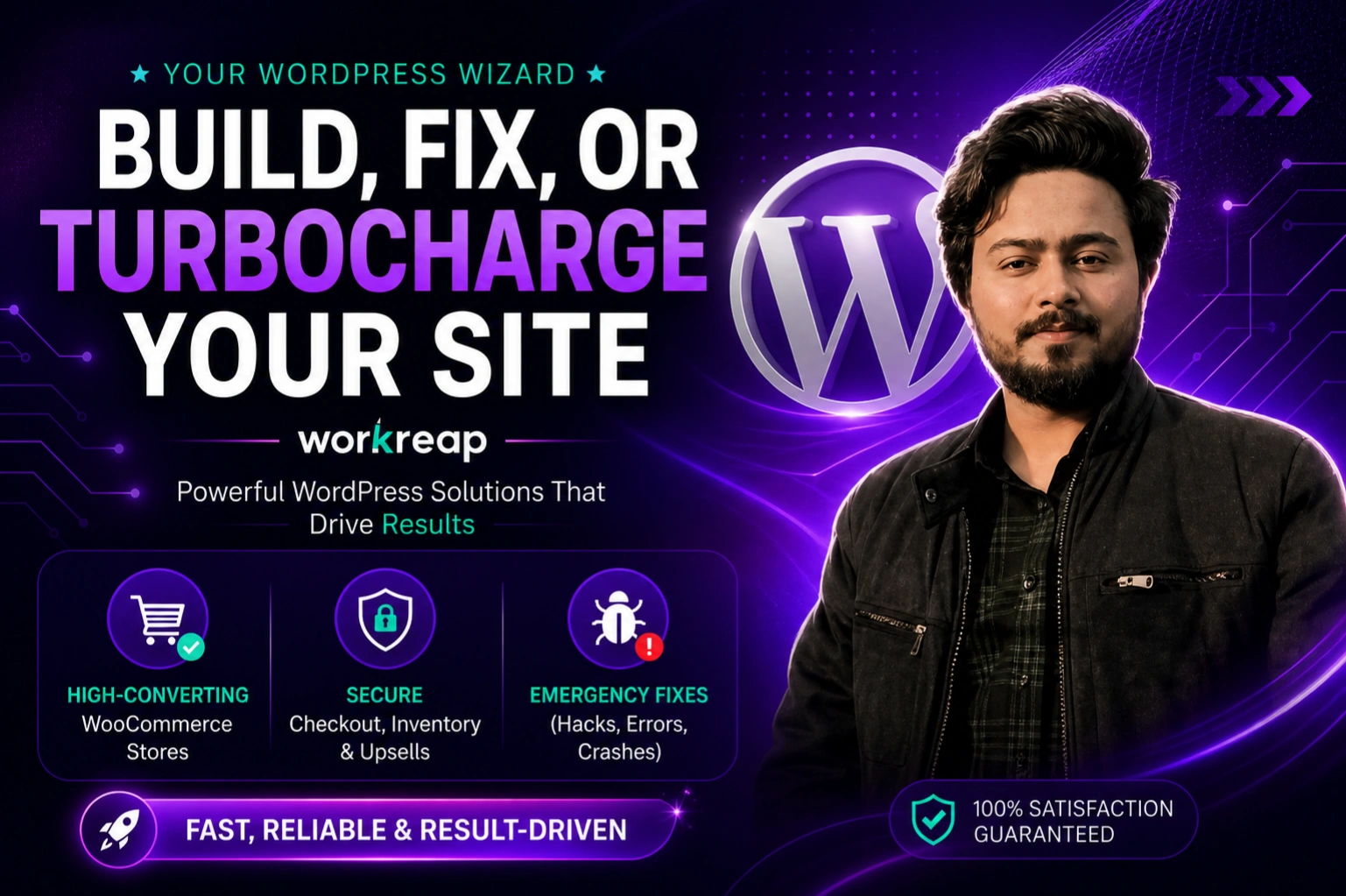 Tu asistente de WordPress: ¡Construye, arregla o impulsa tu sitio!