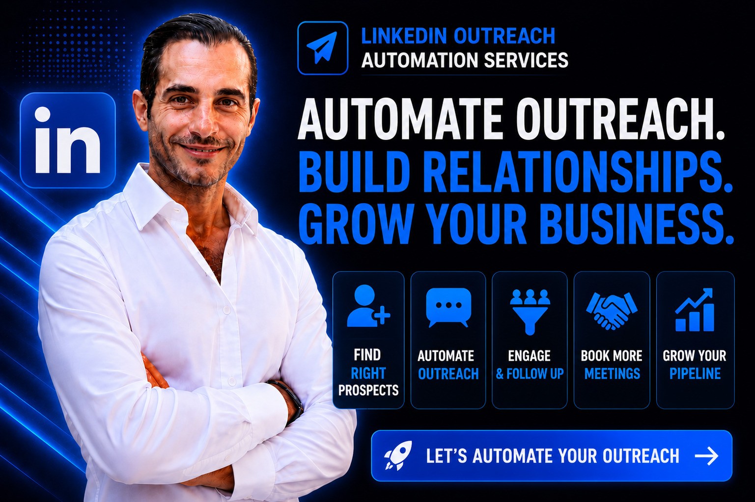 Automatización de Alcance en LinkedIn para Generación de Leads