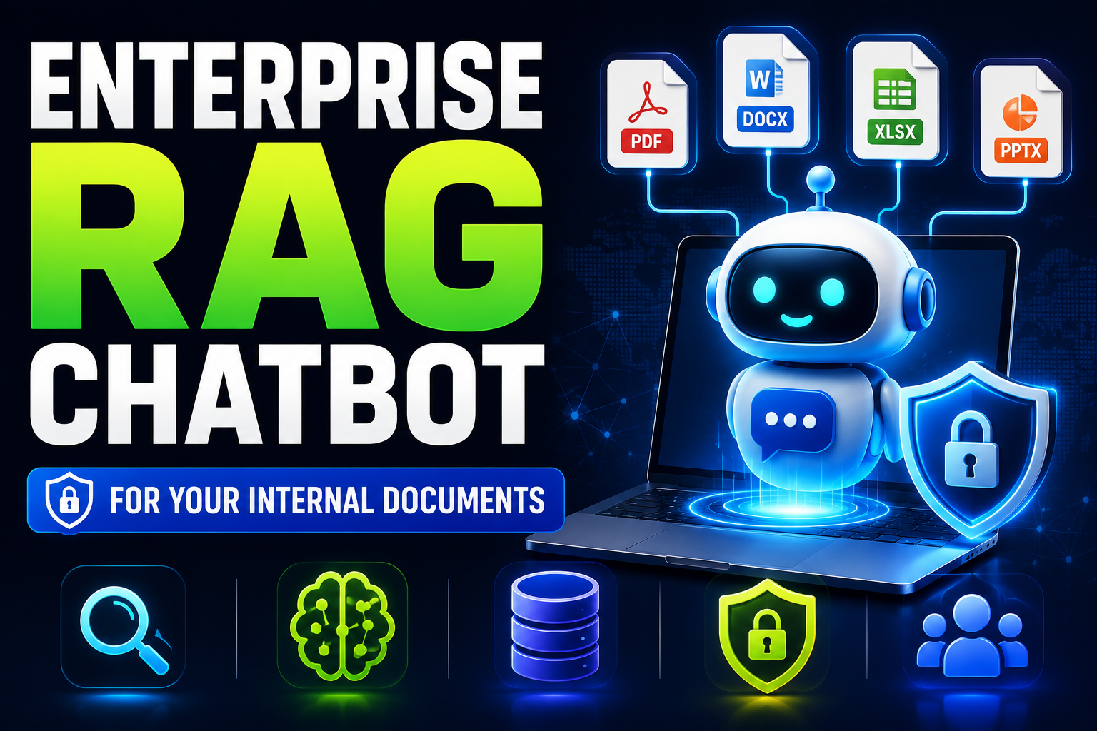Crearé un chatbot RAG empresarial seguro para tus PDFs y documentos internos