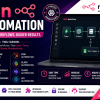Banner de Flujo de Trabajo de Automatización n8n para el Crecimiento Empresarial