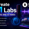 Herramientas de Creación de Audio y Vídeo con IA de ElevenLabs