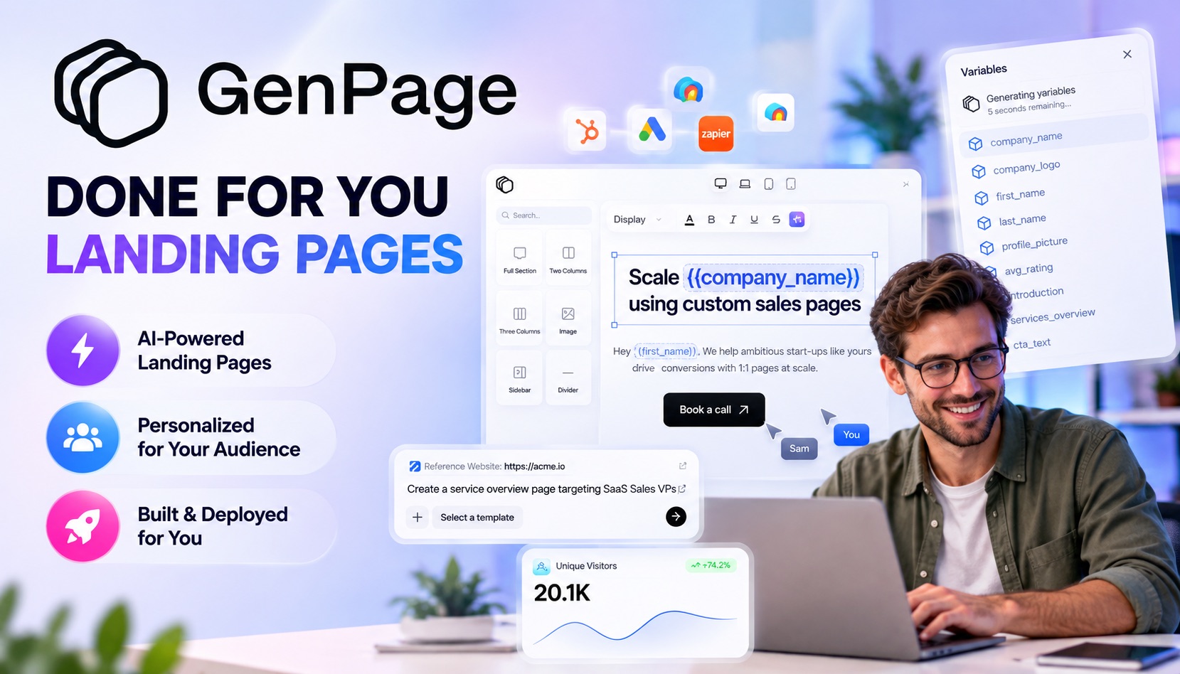 Soporte y Despliegue de Sitios Web de GenPage